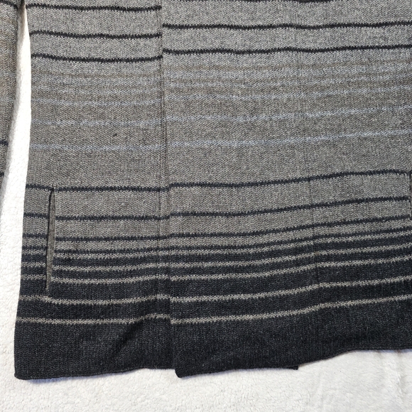 Vince Sophie Striped Cardigan Cashmere Wool Yak Alpaca Size S - Picture 4 of 13